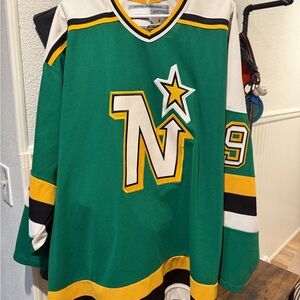 CCM north stars jersey Modano